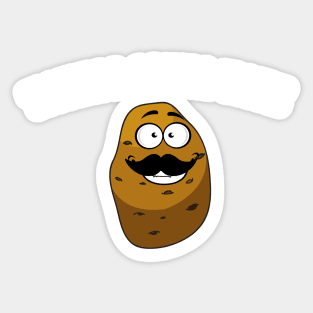 Taters Gonna Tate Funny Potato Tater Tot Foodie Potatoes Sticker